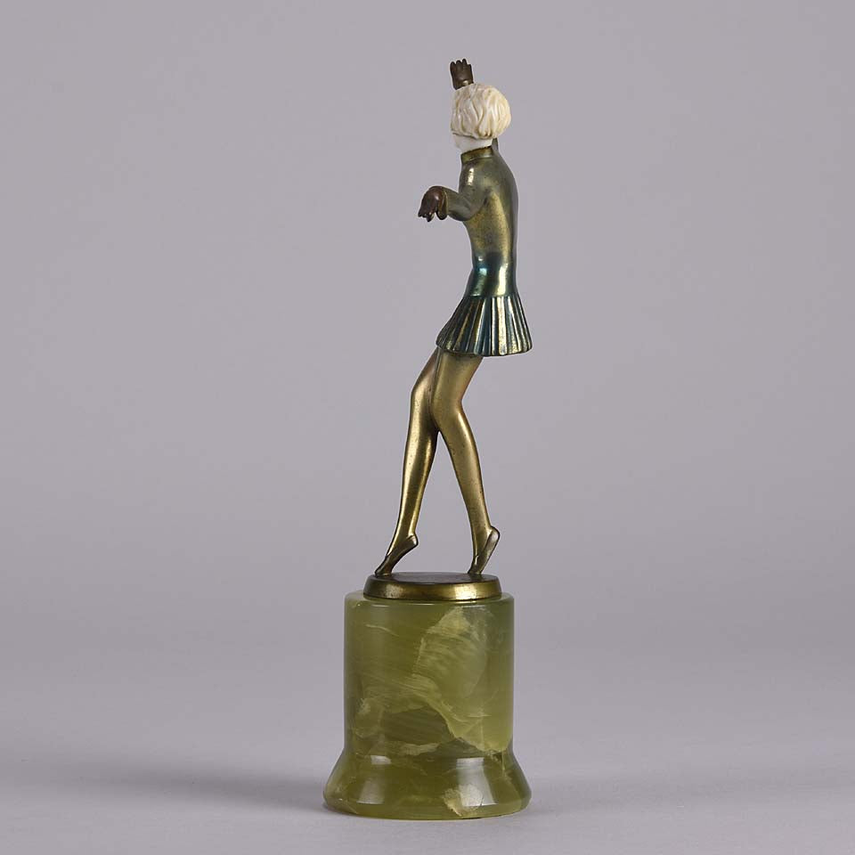 Lorenzl Petra - Josef Lorenzl Art Deco Bronze - Hickmet Fine Arts