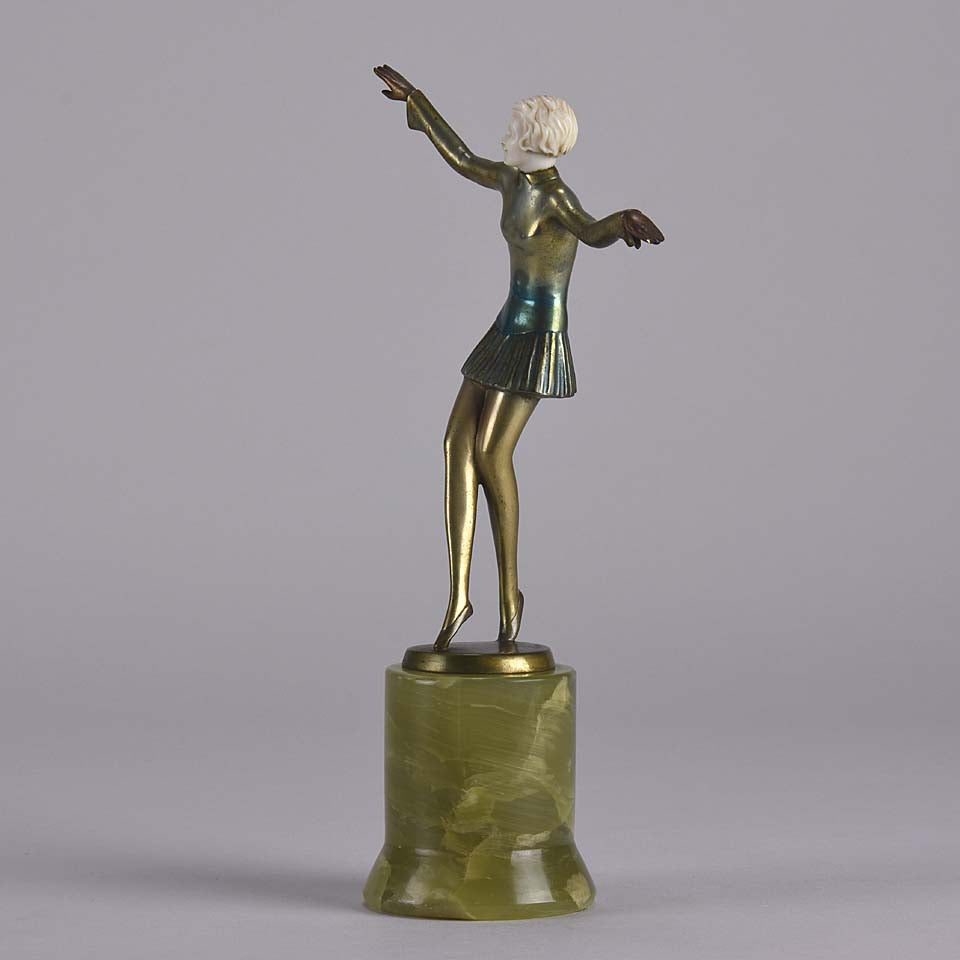 Lorenzl Petra - Josef Lorenzl Art Deco Bronze - Hickmet Fine Arts