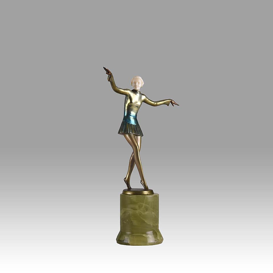 Lorenzl Petra - Josef Lorenzl Art Deco Bronze - Hickmet Fine Arts