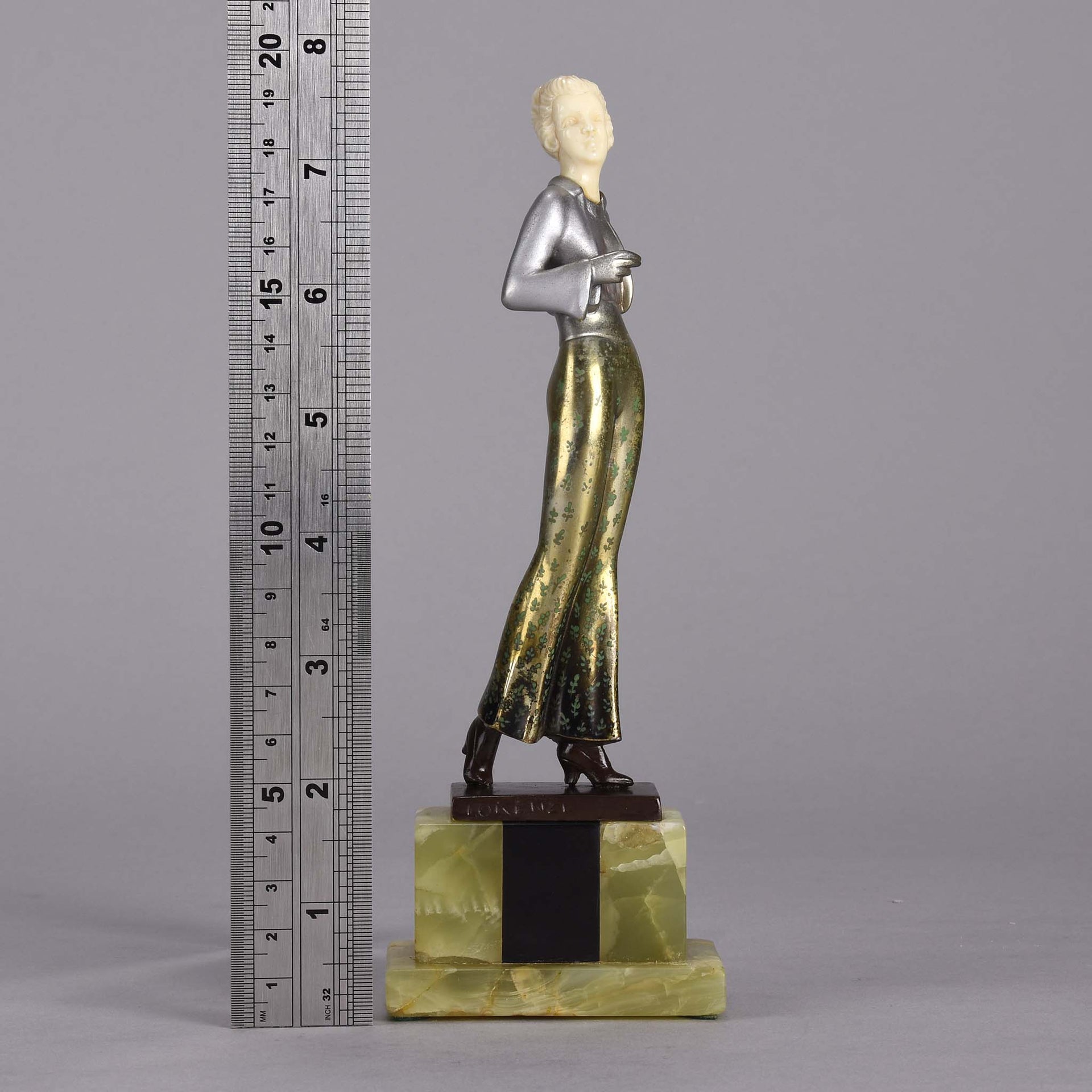 bronze and ivory pyjama girl Lorenzl