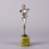 Josef Lorenzl Scarf Dancer -  Art Deco Sculpture - Hickmet Fine Arts