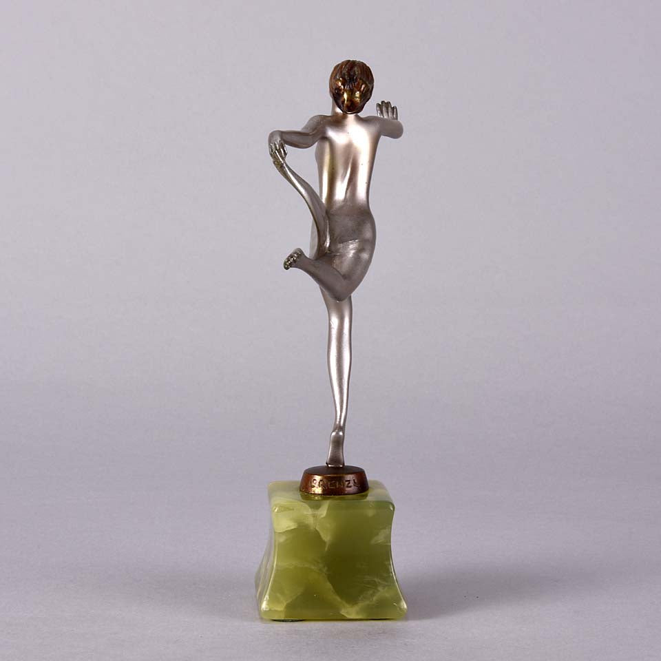 Josef Lorenzl Scarf Dancer -  Art Deco Sculpture - Hickmet Fine Arts