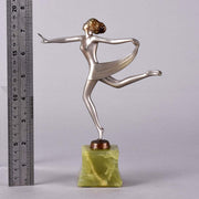 Josef Lorenzl Scarf Dancer -  Art Deco Sculpture - Hickmet Fine Arts