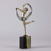 Lorenzl Scarf Dancer - Art Deco Bronze - Hickmet Fine Arts