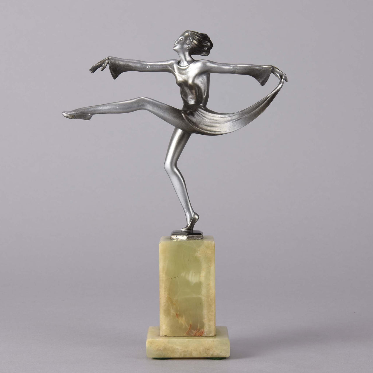 lorenzl bronze scarf dancer