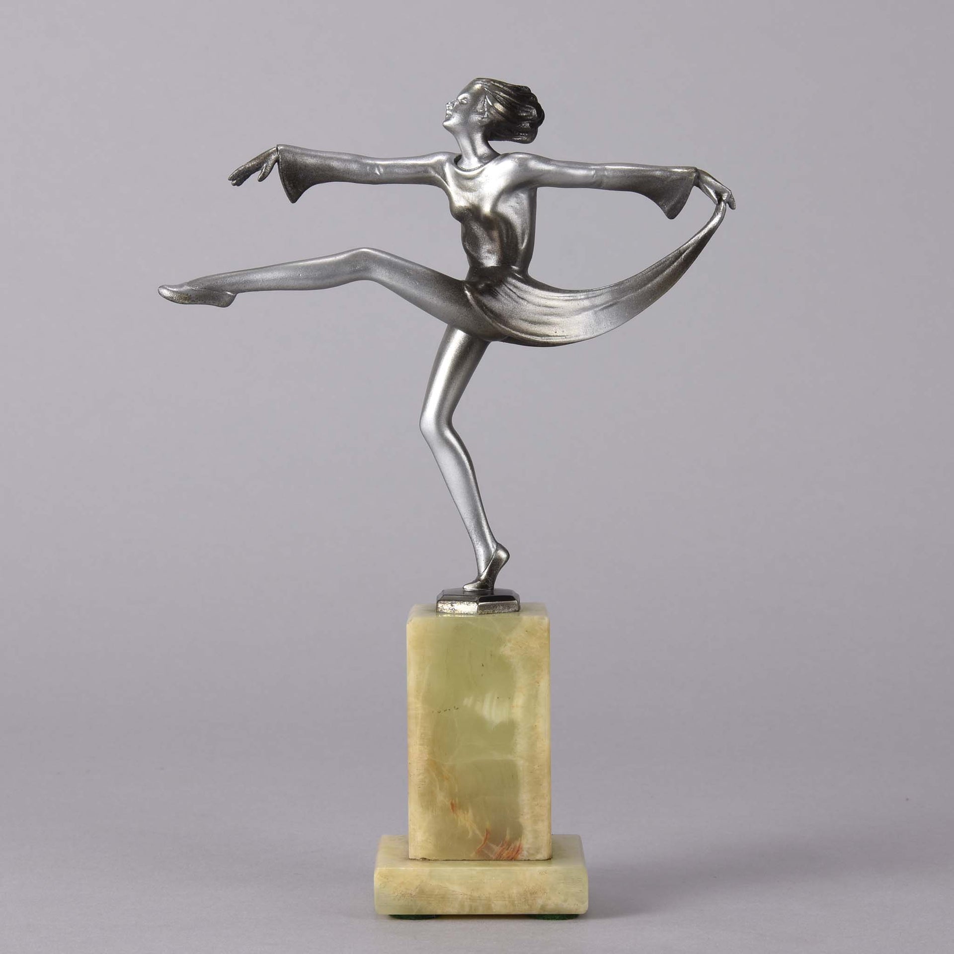 lorenzl bronze scarf dancer