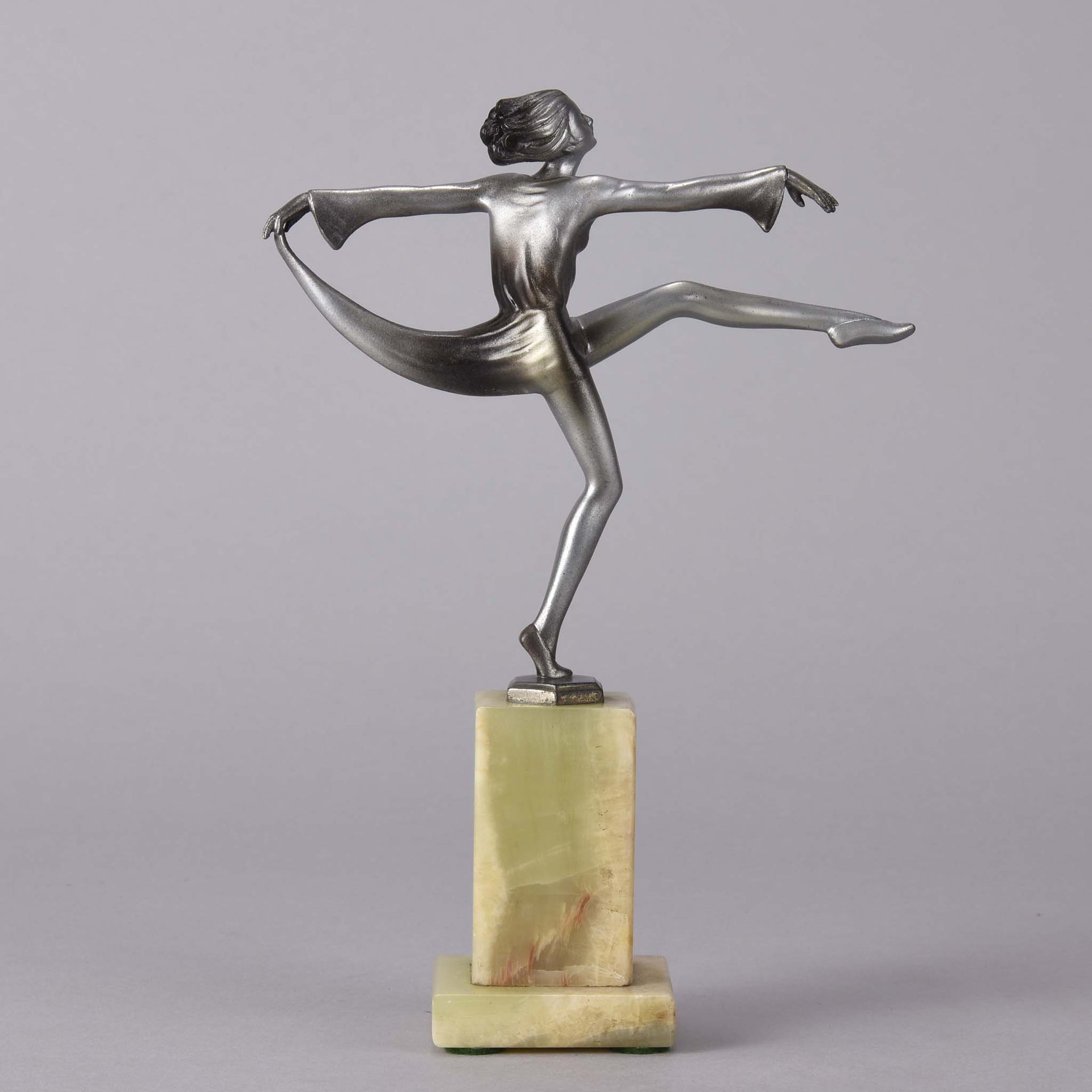 lorenzl bronze scarf dancer