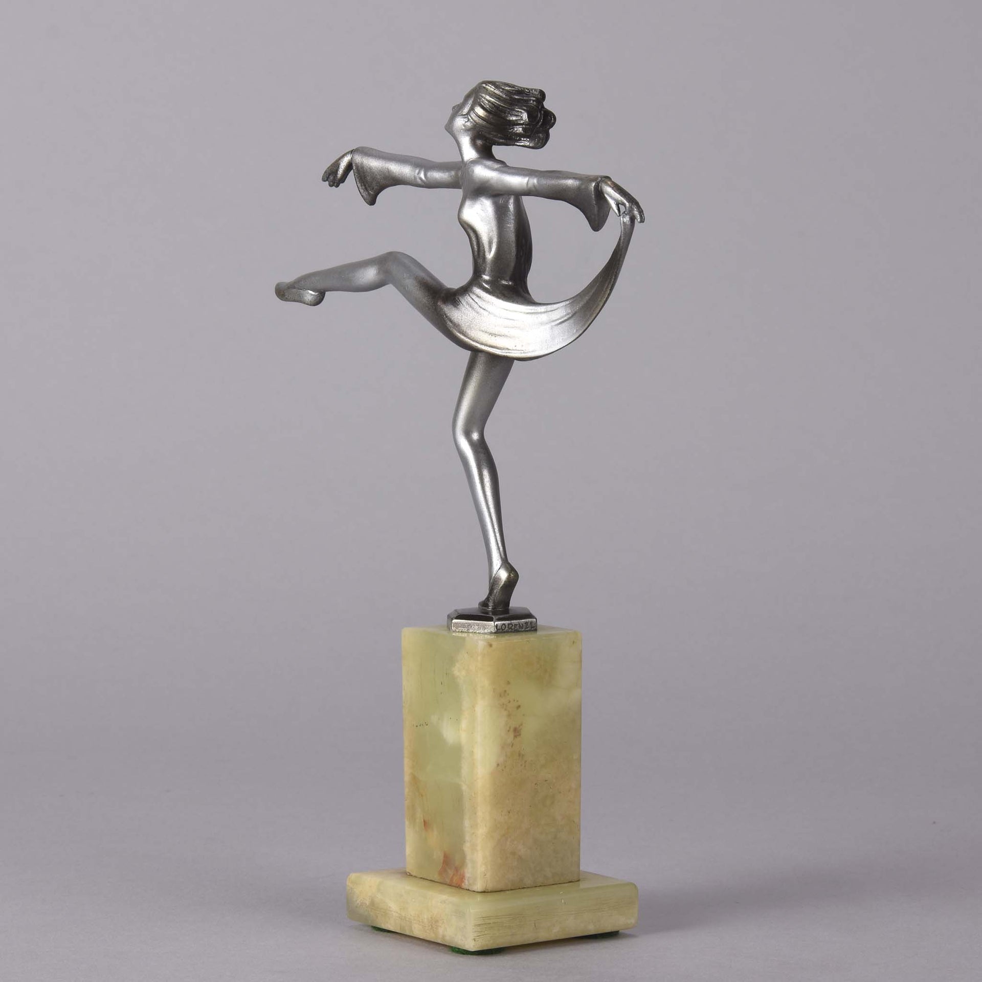 lorenzl bronze scarf dancer