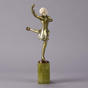 Art Deco Figure "Skater" by Josef Lorenzl