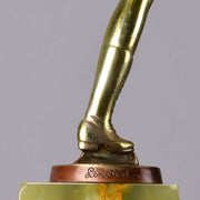 Art Deco Figure "Skater" by Josef Lorenzl