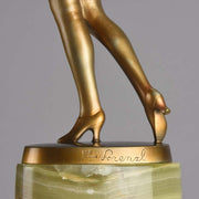 Art Deco Bronze Figure Lorenzl Spanish Dancer