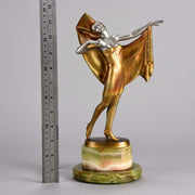Art Deco Bronze Figure Lorenzl Spanish Dancer
