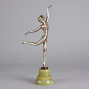 Lorenzl Stretched Dancer Art Deco Bronze 