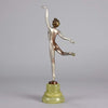 Lorenzl Stretched Dancer Art Deco Bronze 