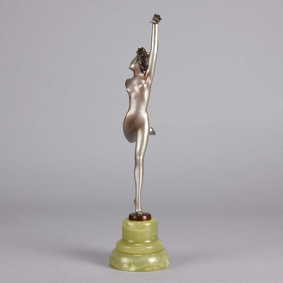 Lorenzl Stretched Dancer Art Deco Bronze 
