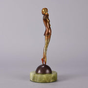 Lorenzl Bronze Tip Toes- Josef Lorenzl - Hickmet Fine Arts