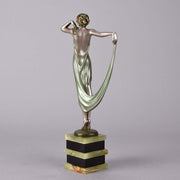 Josef Lorenzl Elegance -  Art Deco Sculpture - Hickmet Fine Arts
