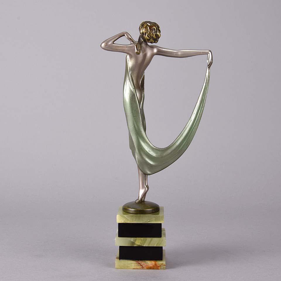 Josef Lorenzl Elegance -  Art Deco Sculpture - Hickmet Fine Arts