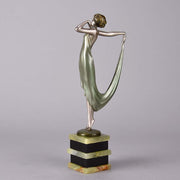 Josef Lorenzl Elegance -  Art Deco Sculpture - Hickmet Fine Arts