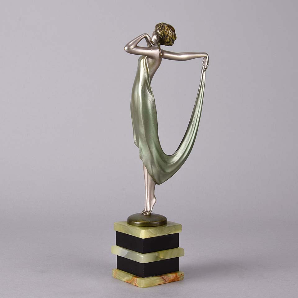 Josef Lorenzl Elegance -  Art Deco Sculpture - Hickmet Fine Arts