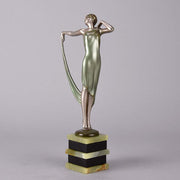 Josef Lorenzl Elegance -  Art Deco Sculpture - Hickmet Fine Arts