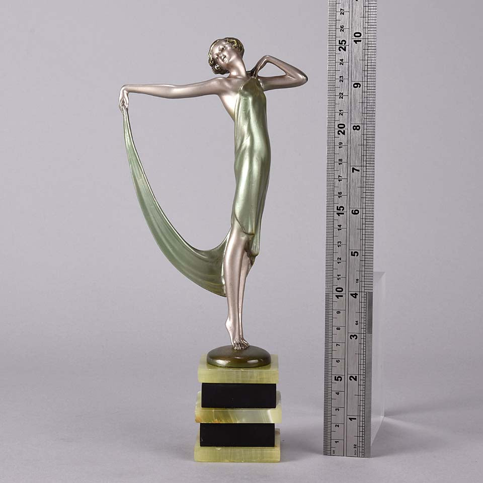 Josef Lorenzl Elegance -  Art Deco Sculpture - Hickmet Fine Arts