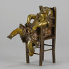 Juan Clara Bronze - Girl on Chair - Hickmet Fine Arts 