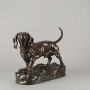 Bronze Basset by Moigniez