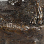 Bronze Basset by Moigniez