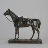 Jules Moigniez Bronze - Saddled Horse - Hickmet Fine Arts
