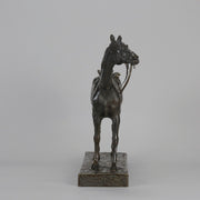 Jules Moigniez Bronze - Saddled Horse - Hickmet Fine Arts