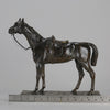 Jules Moigniez Bronze - Saddled Horse - Hickmet Fine Arts