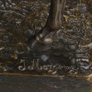 Jules Moigniez Bronze - Saddled Horse - Hickmet Fine Arts