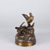 Moigniez Bronze - Bronze Bird Family - Hickmet Fine Arts 