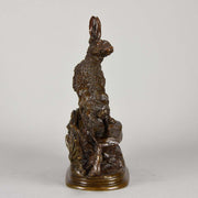 Moigniez Hares Animalier Bronze 