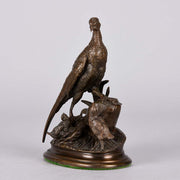 Moigniez Game Bird Animalier Bronze