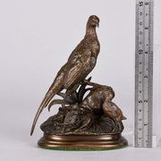 Moigniez Game Bird Animalier Bronze