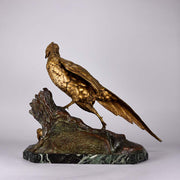 Moigniez Pheasant & Weasel - Animalier Bronze - Hickmet Fine Arts