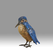 Bergman Bronze Kingfisher - Antique Bronze - Hickmet Fine Arts