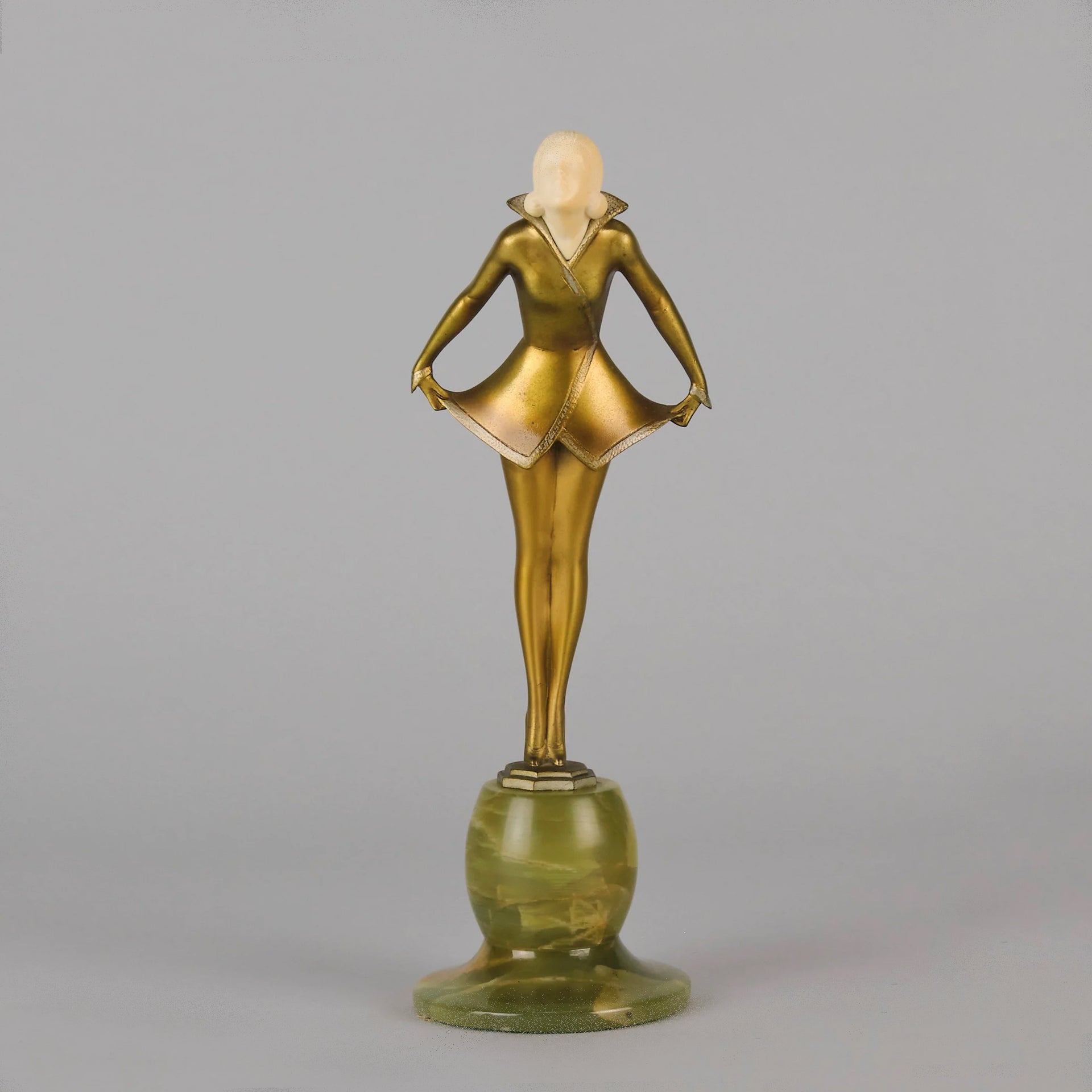 Lorenzl Figure - The Kiss - Art Deco Figurines - Hickmet Fine Arts