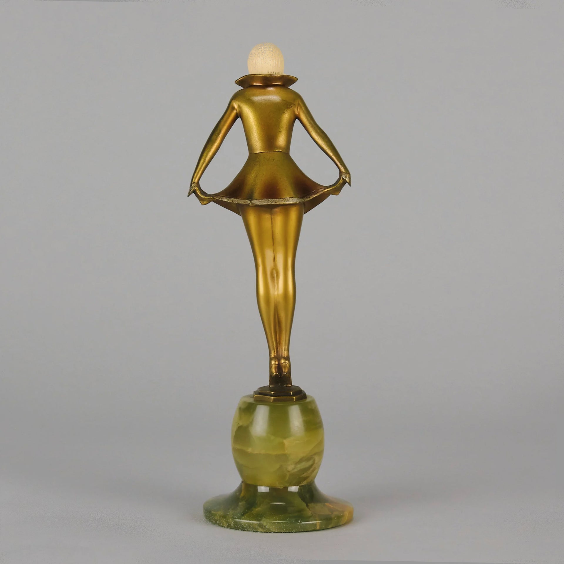 Lorenzl Figure - The Kiss - Art Deco Figurines - Hickmet Fine Arts