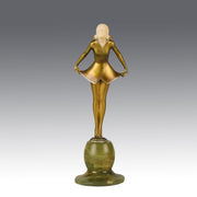 Lorenzl Figure - The Kiss - Art Deco Figurines - Hickmet Fine Arts