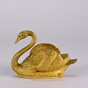 Anton Klein Bronze Swan - Hickmet Fine Arts 