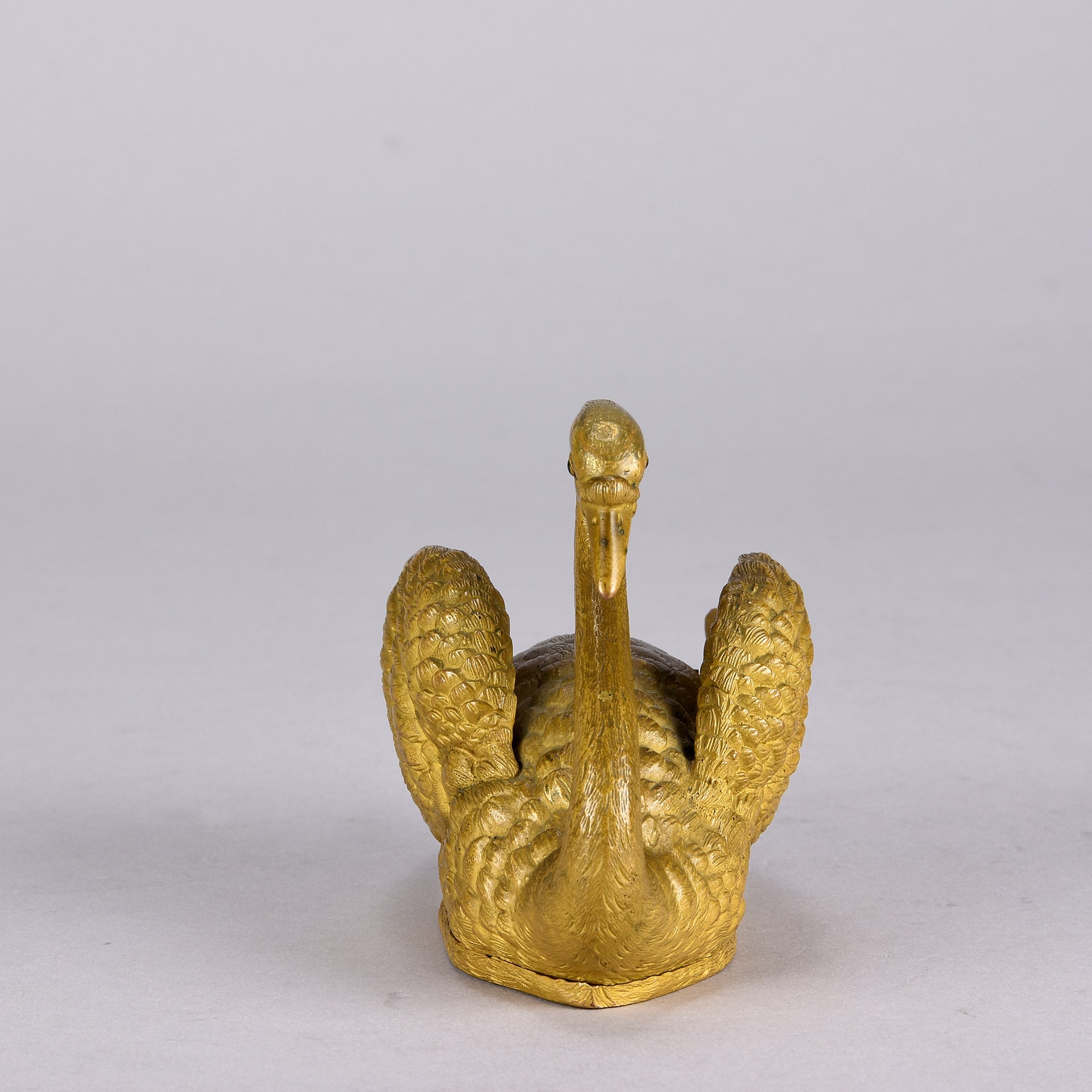 Anton Klein Bronze Swan - Hickmet Fine Arts 