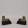 Riche bronze cats - Art Deco sculptures for sale - Dec0 Bronze - Hickmet Fine Arts