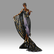 Erte L'Amour du Vin Bronze Sculpture