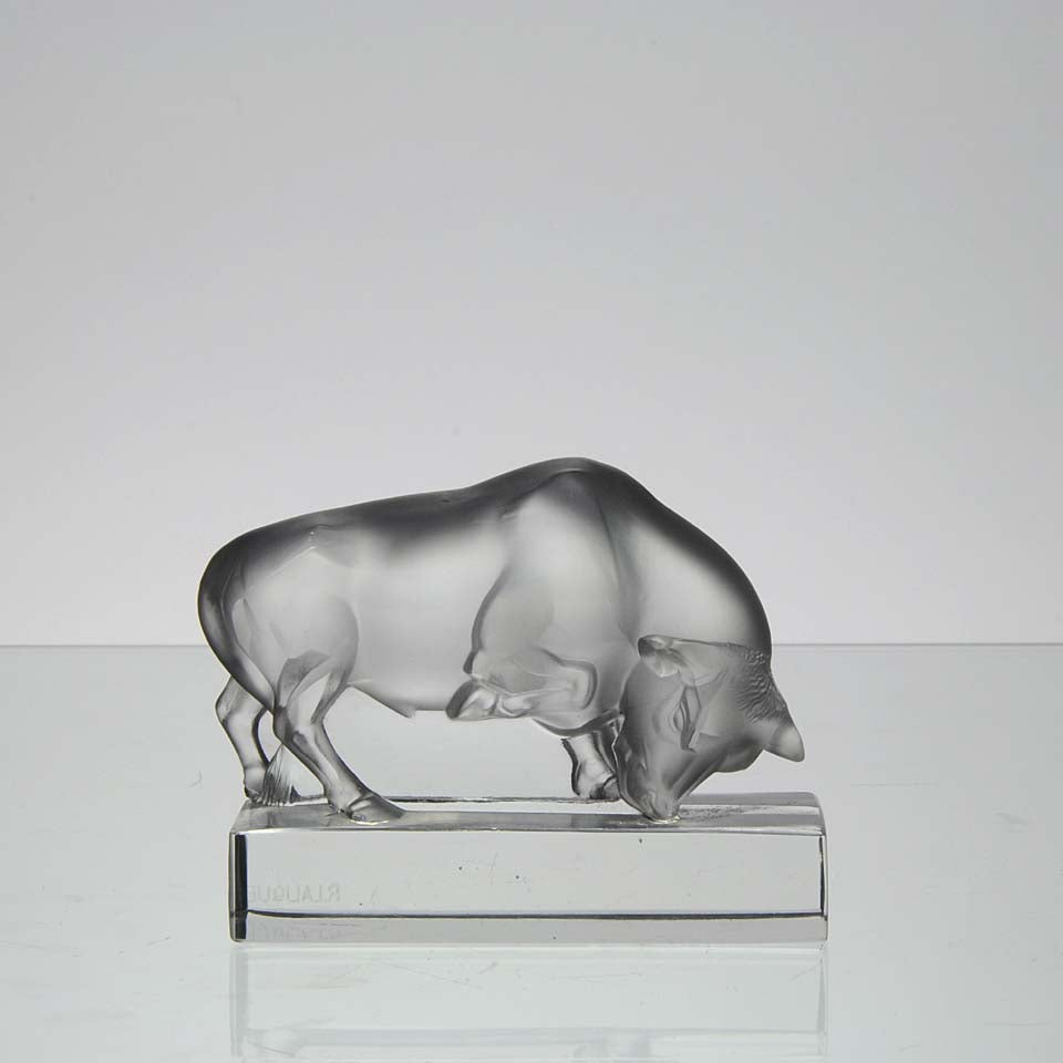 Taureau Paperweight by Lalique