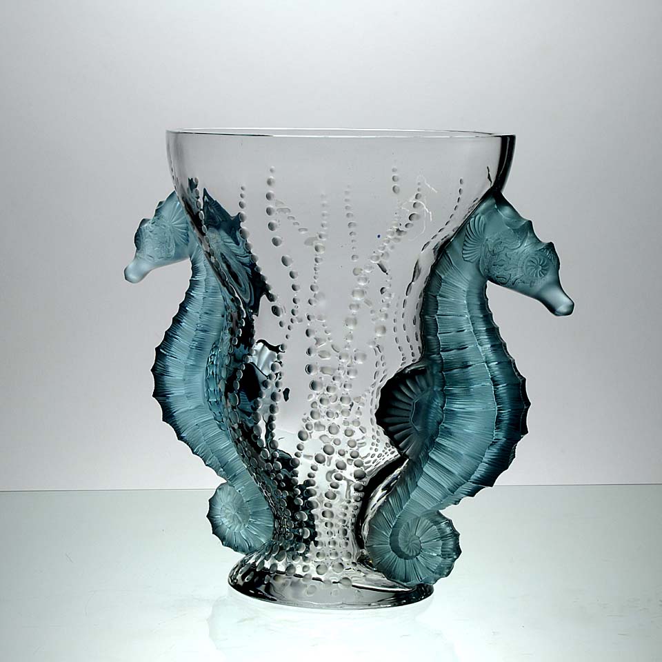 Poseidon Vase by Rene Lalique