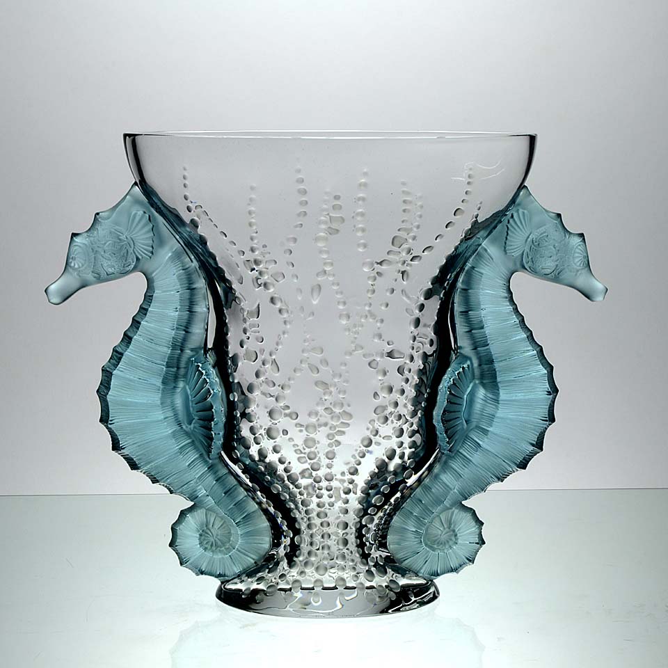 Poseidon Vase by Rene Lalique
