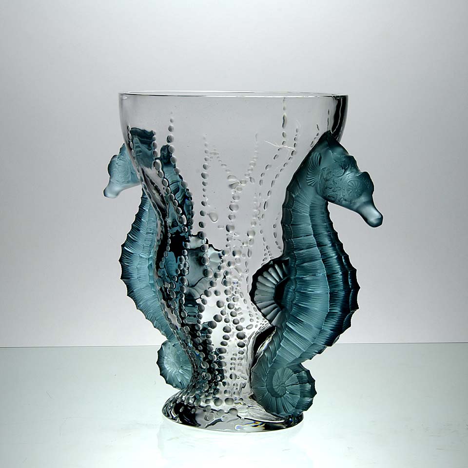 Poseidon Vase by Rene Lalique